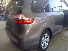 2015 TOYOTA SIENNA, GRAY, LE MODEL, 3.5L, AT,  FWD.   Z26508